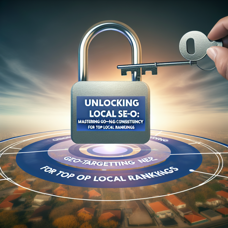 Unlocking Local SEO: Mastering Geo-Targeting and NAP Consistency for Top Local Rankings 5 Mastering Local SEO: geo-targeting, NAP consistency, local SEO Explained for Better Rankings