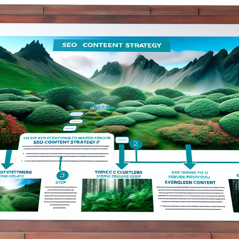 Master Your SEO Content Strategy: A Step-by-Step Guide with Topic Clusters and Evergreen Content 1 Step-by-Step SEO Content Strategy & Blogging Guide Using topic clusters and SEO copywriting